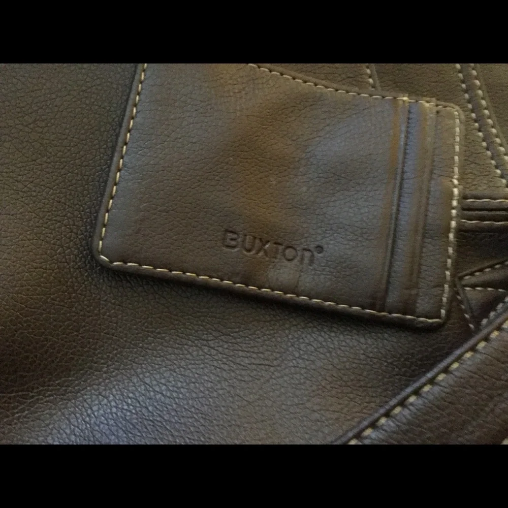 Buxton brown messenger bag laptop travel cary on commute bag unisex